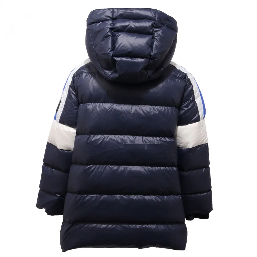 5216AC piumino bimbo boy DIESEL JROGIN blue down padded jacket