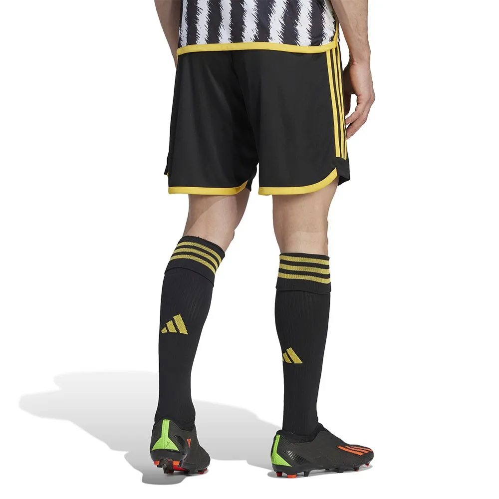 ADIDAS Pantaloncini Calcio Juve Home 23/24 Nero Bianco Uomo