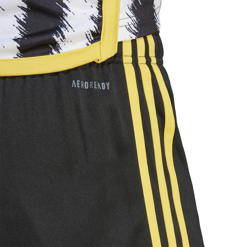 ADIDAS Pantaloncini Calcio Juve Home 23/24 Nero Bianco Uomo