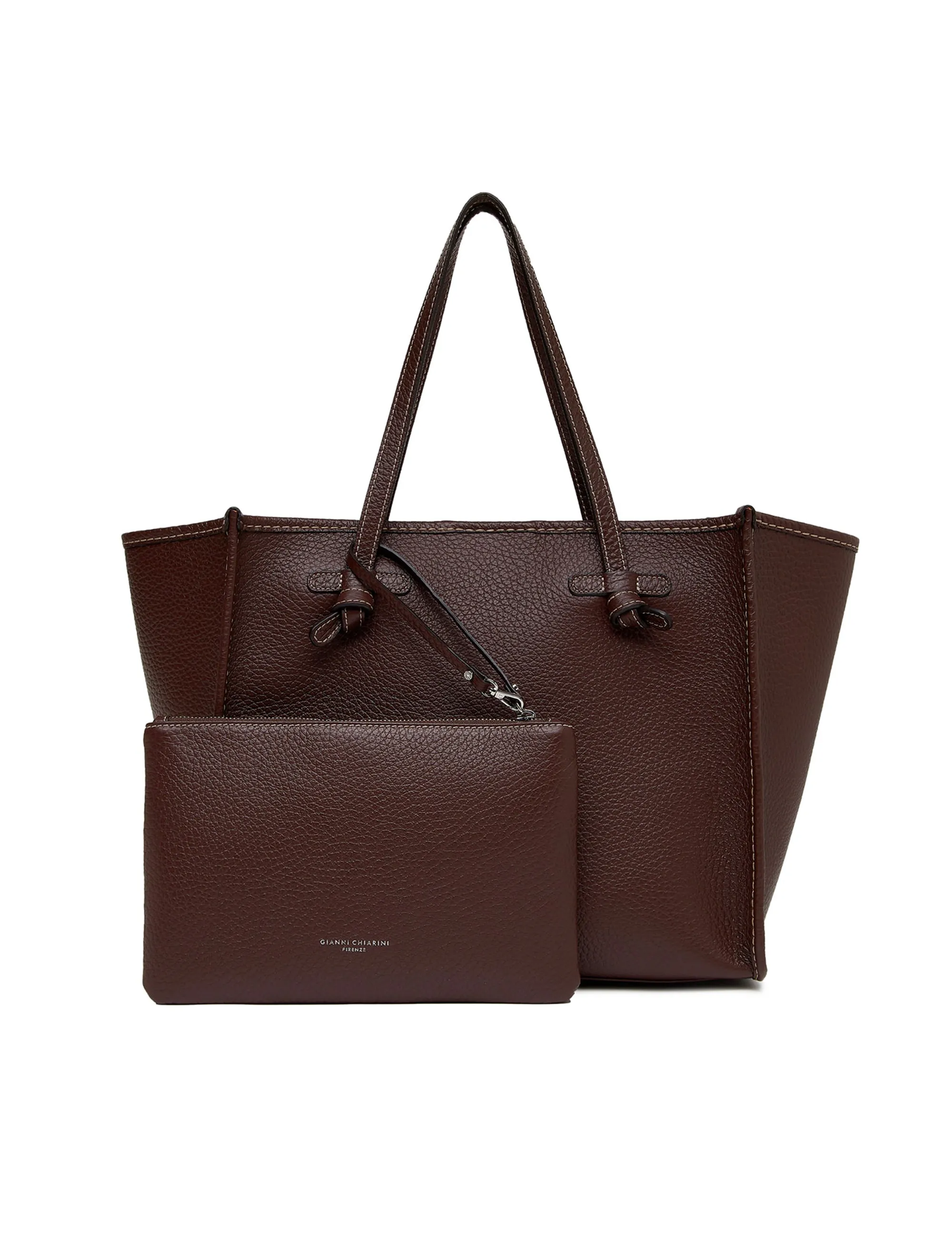 borsa marcella pelle marrone