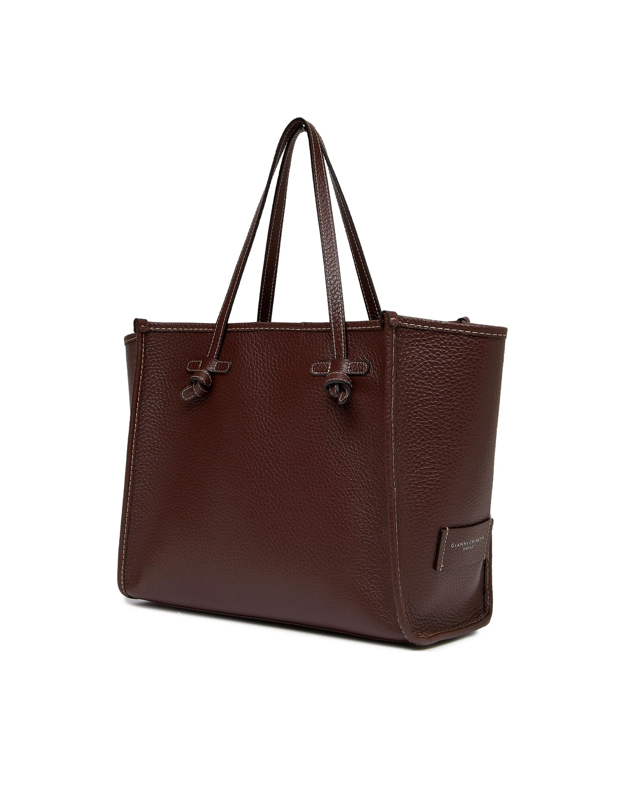 borsa marcella pelle marrone