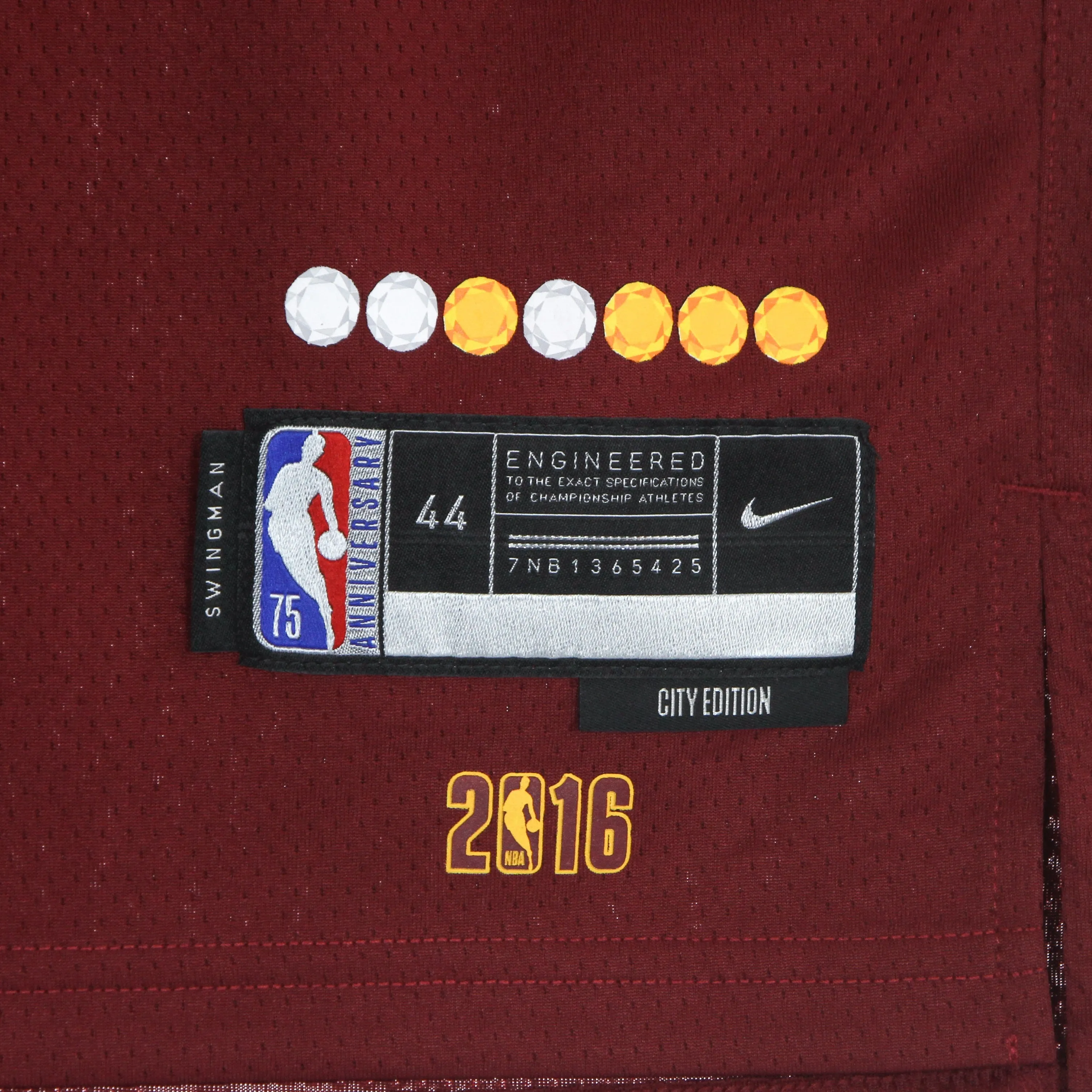 Canotta Basket Uomo Nba Dri Fit Swingman Jersey City Edition No 2 Collin Sexton Clecav Team Red