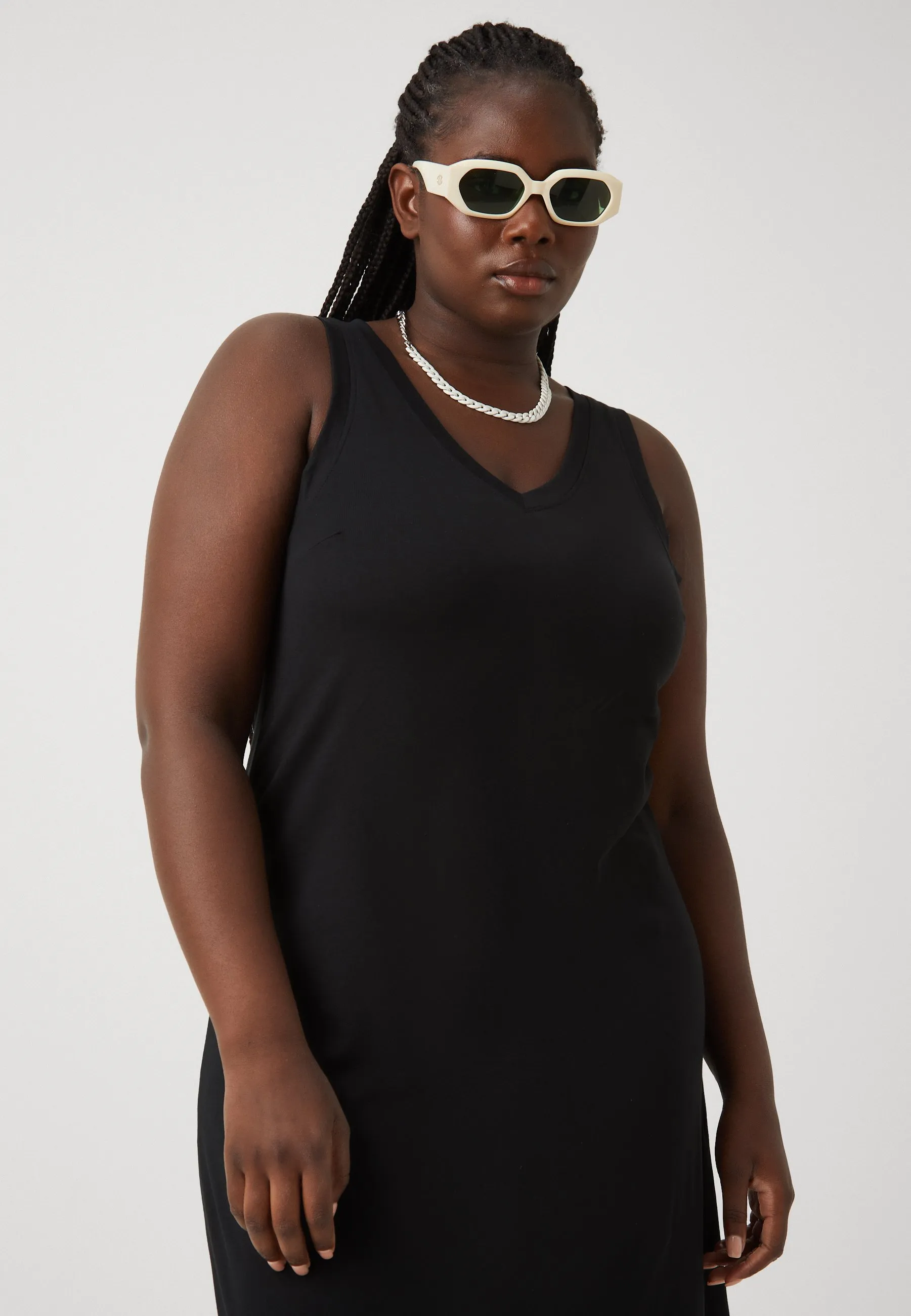 CARMAY LIFE V NECK DRESS - Vestito di maglina