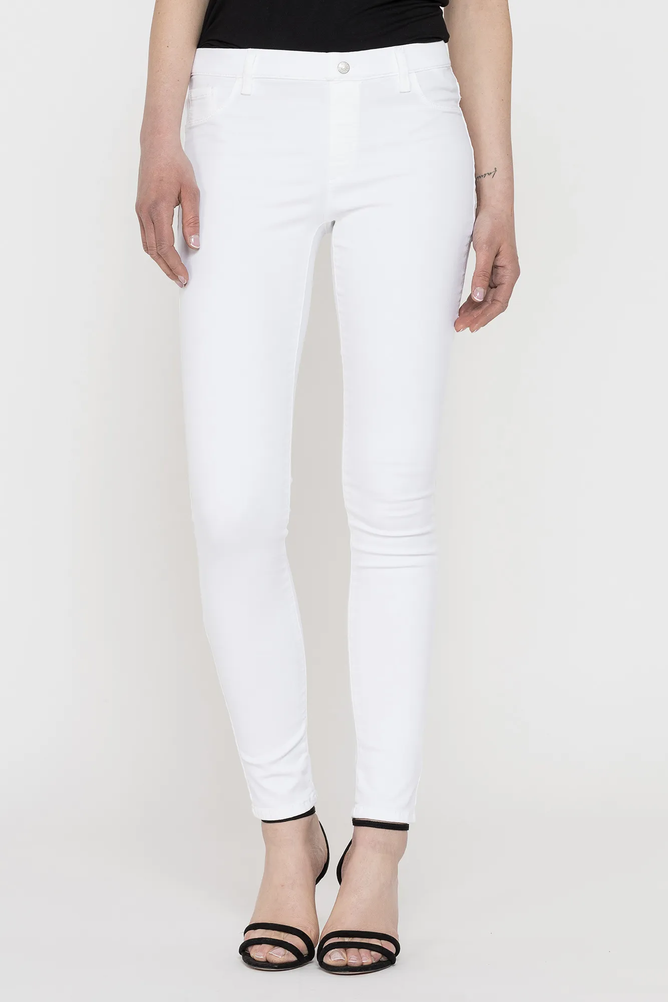 Carrera  ---------    ------------Legg-jeans super stretch - bianco