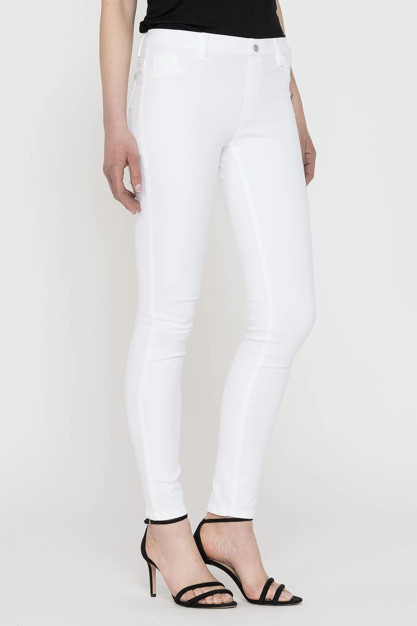 Carrera  ---------    ------------Legg-jeans super stretch - bianco