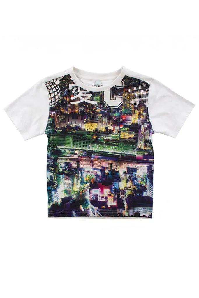 Carrera  ---------    ------------T-shirt jersey con stampa sublimatica - Bianco