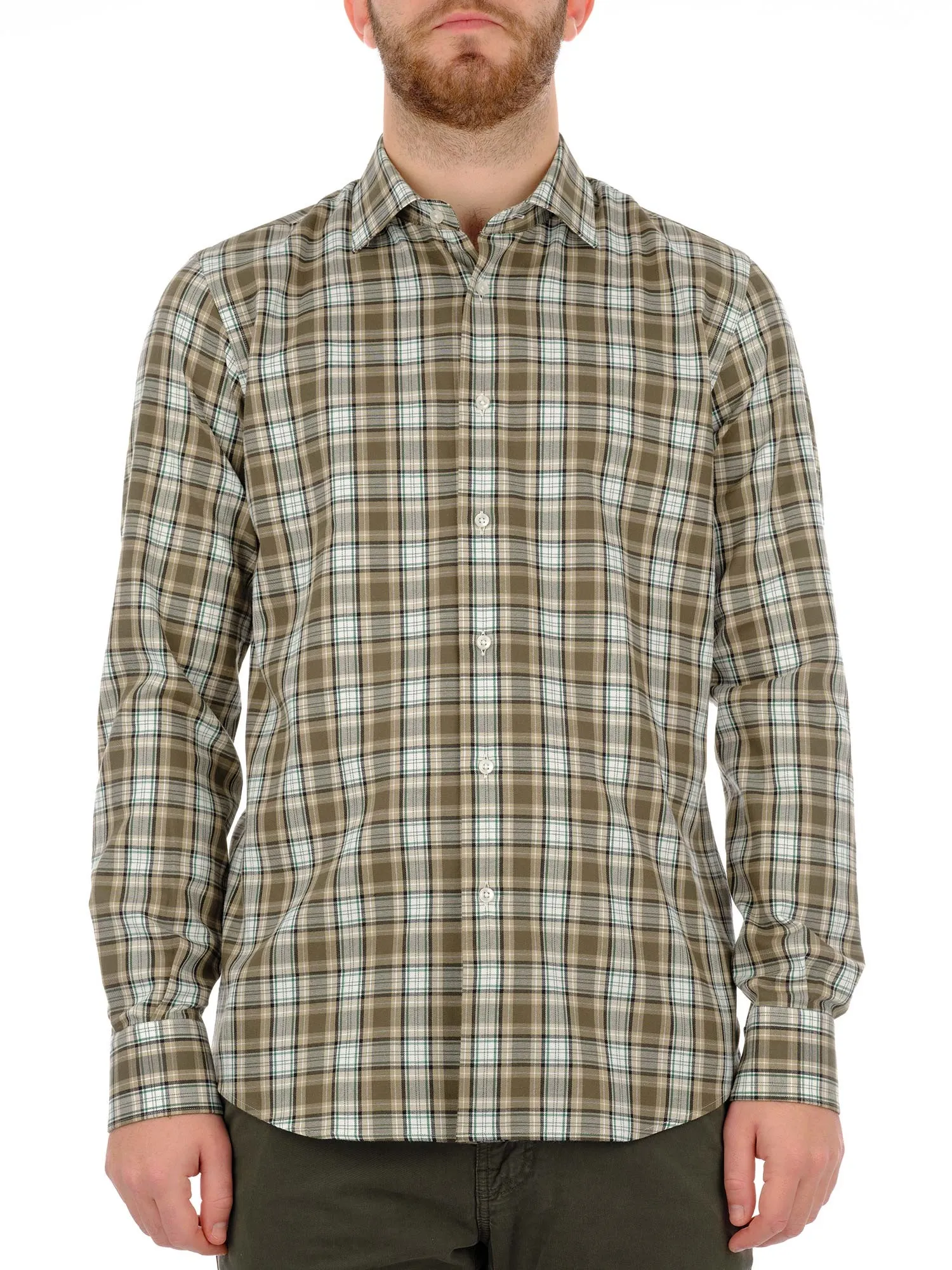 Checked Flannel Men's Shirt