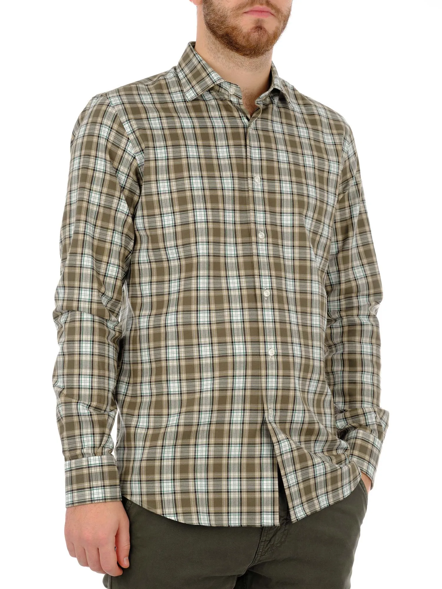 Checked Flannel Men's Shirt