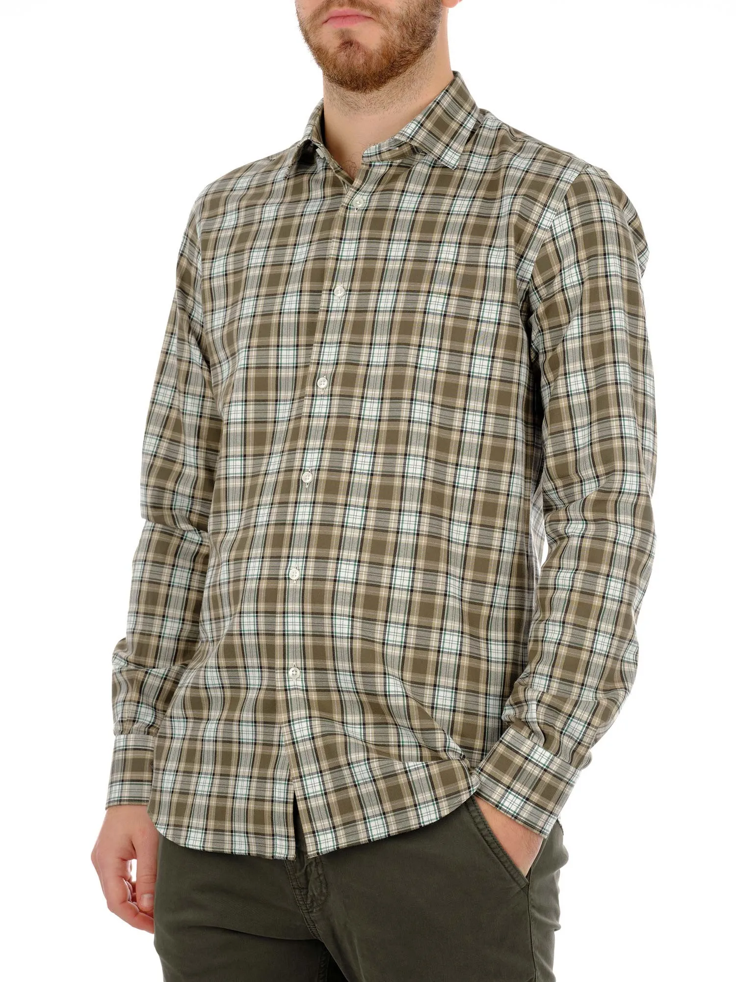 Checked Flannel Men's Shirt