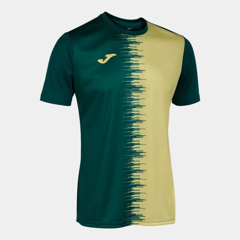 City Ii Short Sleeve T-Shirt Green Yellow