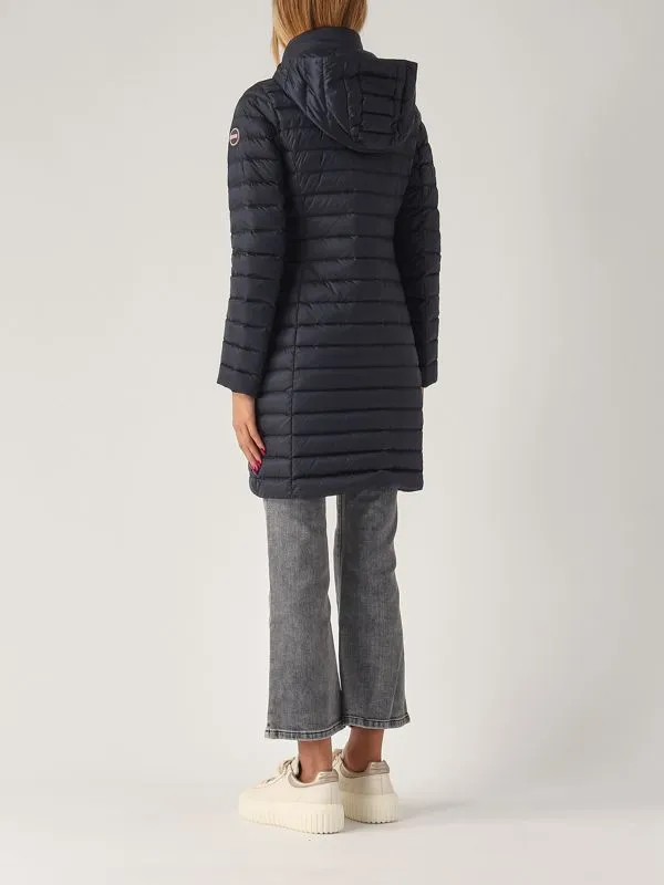 COLMAR  Piumino donna Colmar Deluxe in tessuto trapuntato Navy