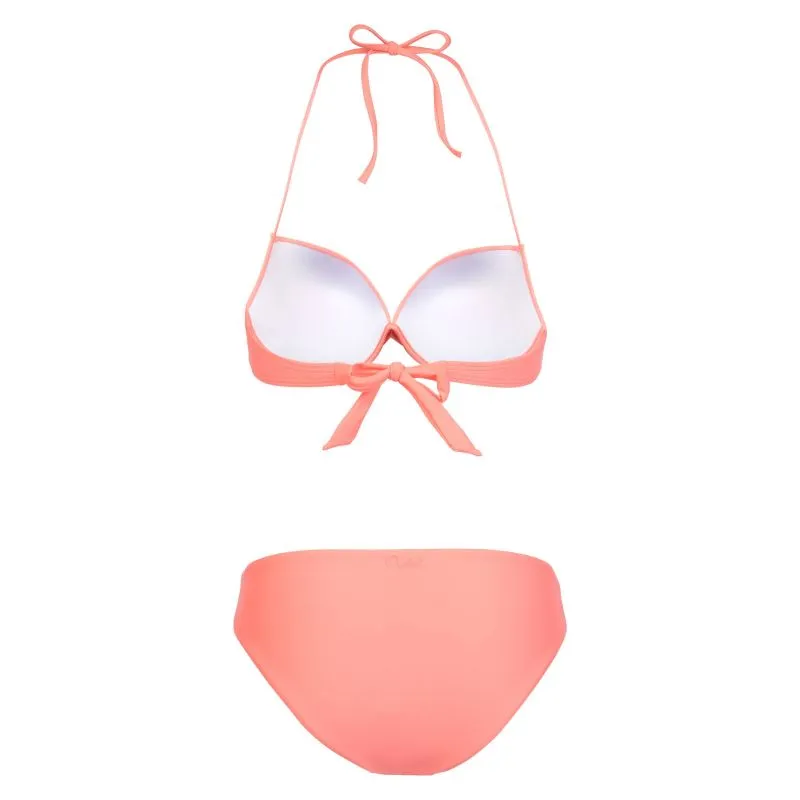 Costume da bagno Protest donna Briana Bcup Halter Bikini (Coral Blaze)