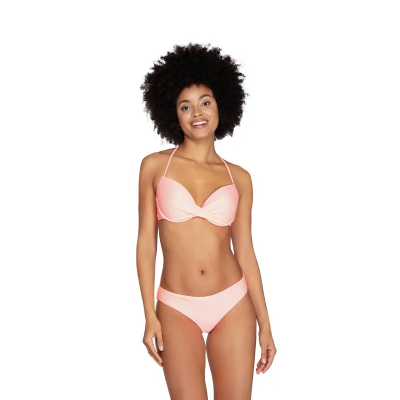 Costume da bagno Protest donna Briana Bcup Halter Bikini (Coral Blaze)