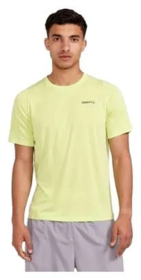 Craft Core Essence Bi-Blend Short Sleeve Jersey Yellow