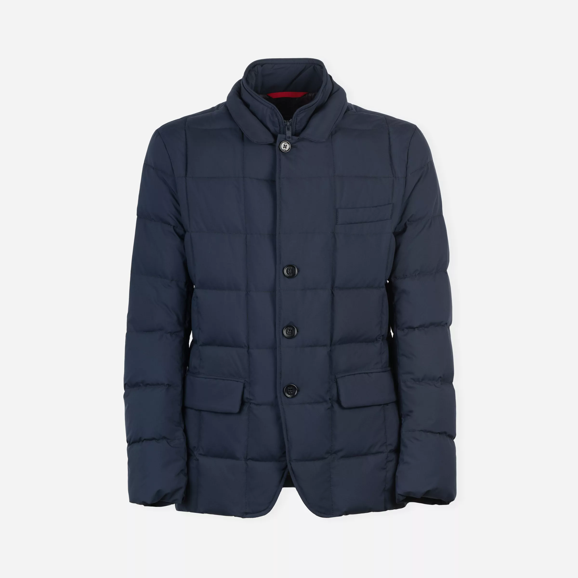 Double front quilted jacket