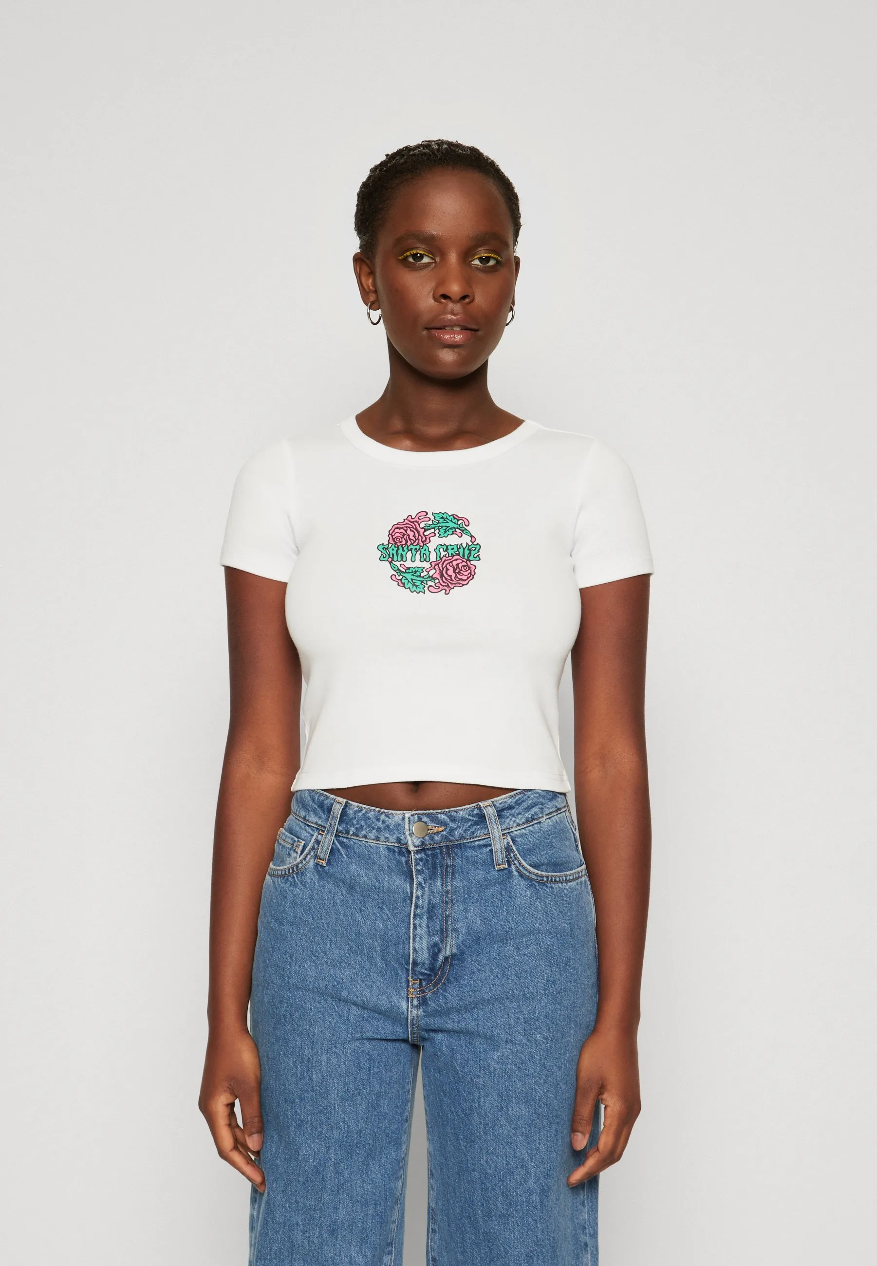 DRESSEN ROSE CREW TWO FRONT - T-shirt con stampa