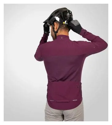 Endura GV500 Long Sleeve Jersey Purple