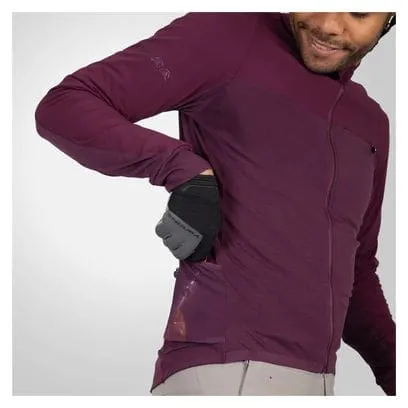 Endura GV500 Long Sleeve Jersey Purple