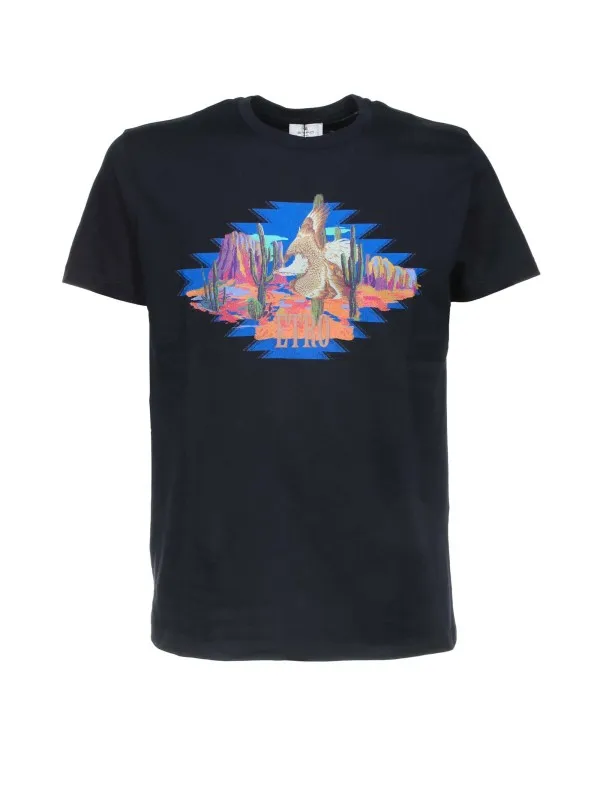 ETRO GRAPHIC-PRINT T-SHIRT