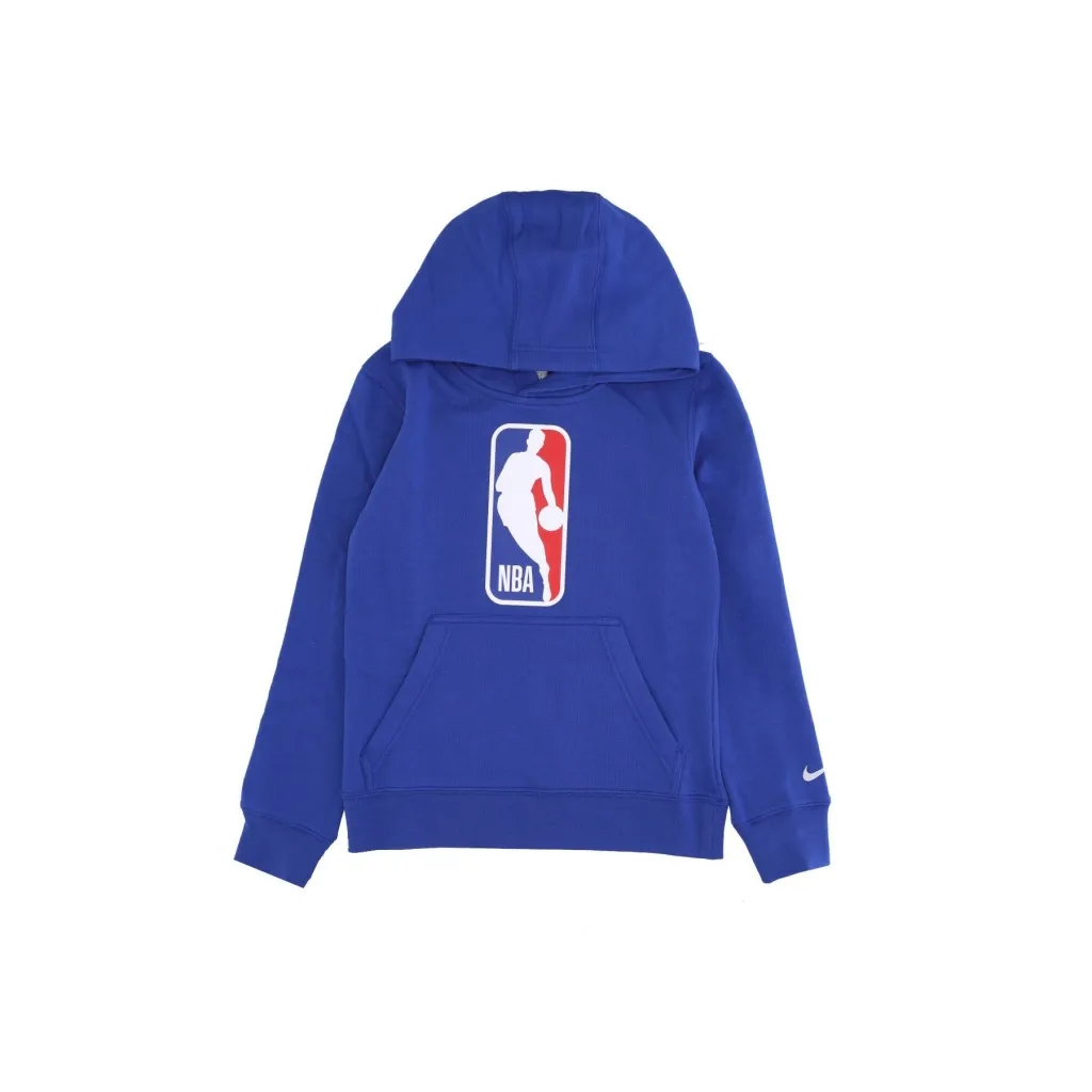 felpa cappuccio ragazzo nba fleece po essentials team 31 RUSH BLUE