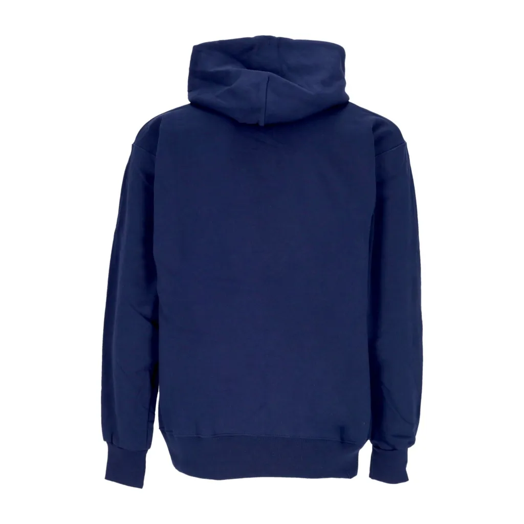 felpa cappuccio uomo gonz hoodie NAVY/WHITE