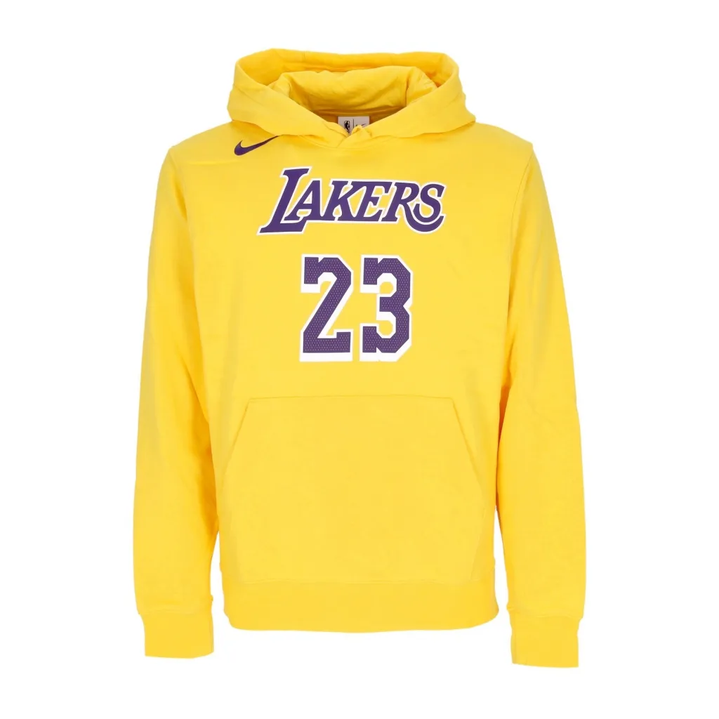 felpa cappuccio uomo nba club hoodie no 23 lebron james loslak AMARILLO