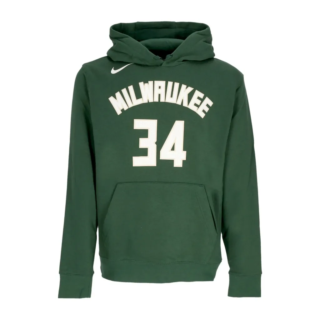 felpa cappuccio uomo nba club hoodie no 34 giannis antetokounmpo milbuc FIR