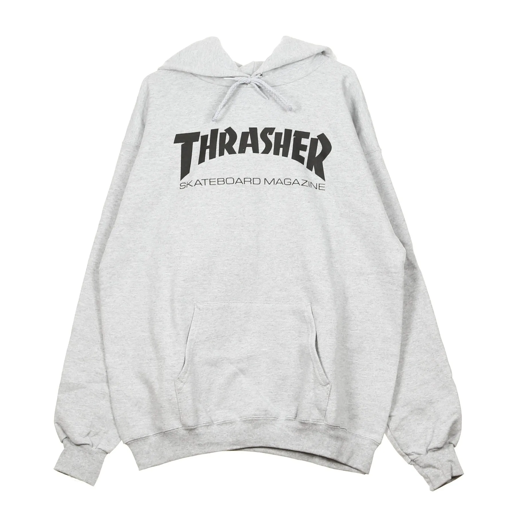 Felpa Cappuccio Uomo Skatemag Hood Grey/black