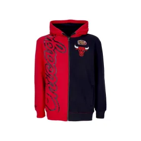 felpa cappuccio zip uomo nba full zip fleece 20 chibul BLACK