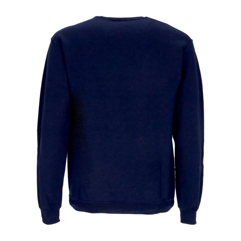 felpa girocollo uomo outlined crewneck NAVY ORANGE