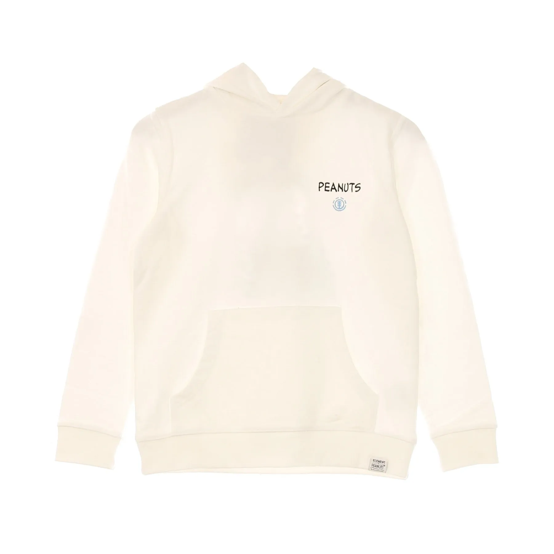 Felpa Leggera Cappuccio Bambino Peanuts Good Times Hood Off White