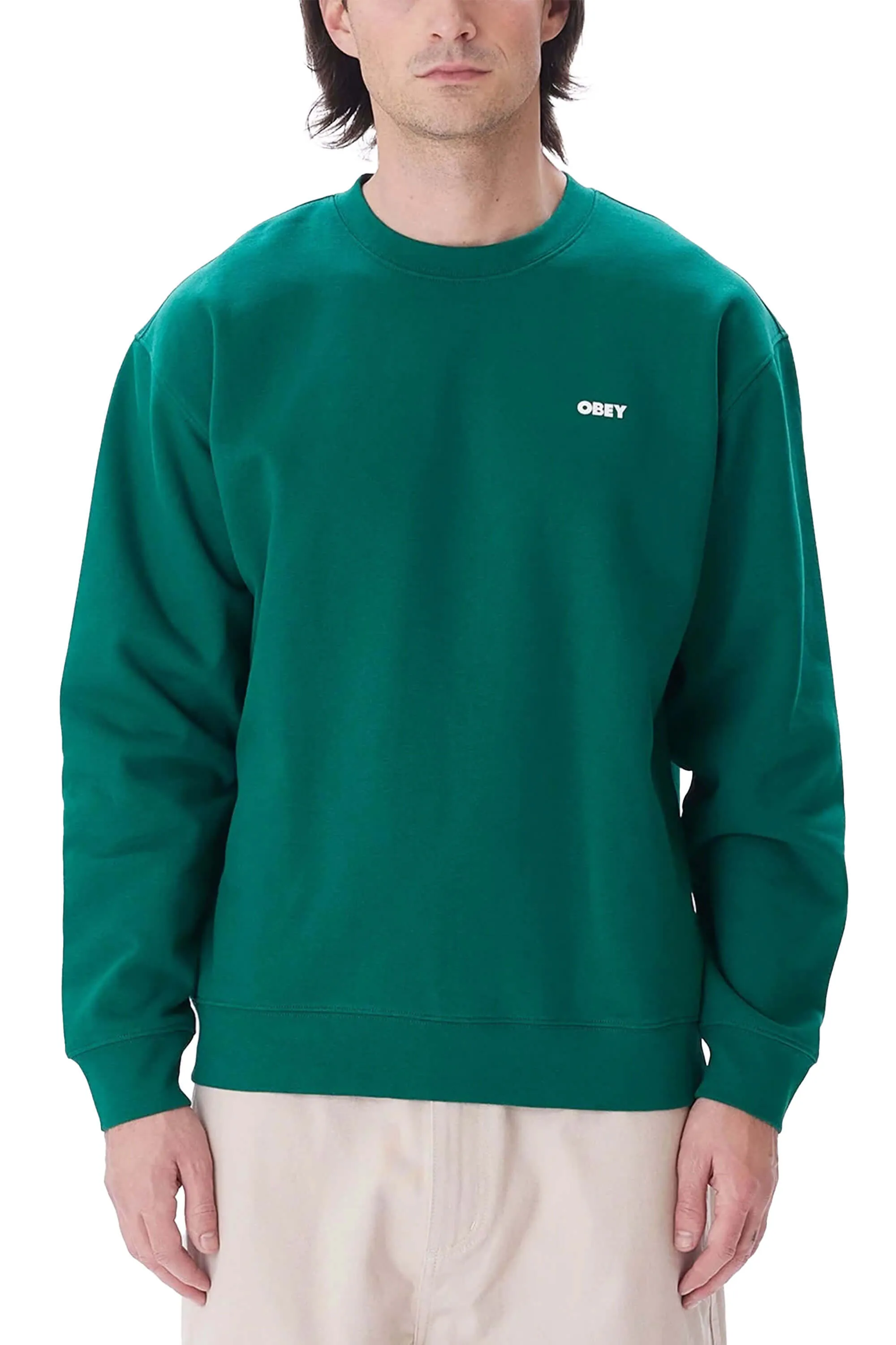         FELPA OBEY BOLD CREW FLEECE