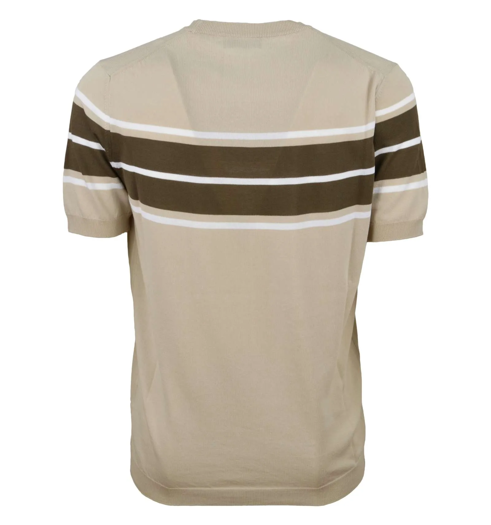 FERRANTE uomo maglia T-shirt tricot fascia beige marrone 51U29114 083