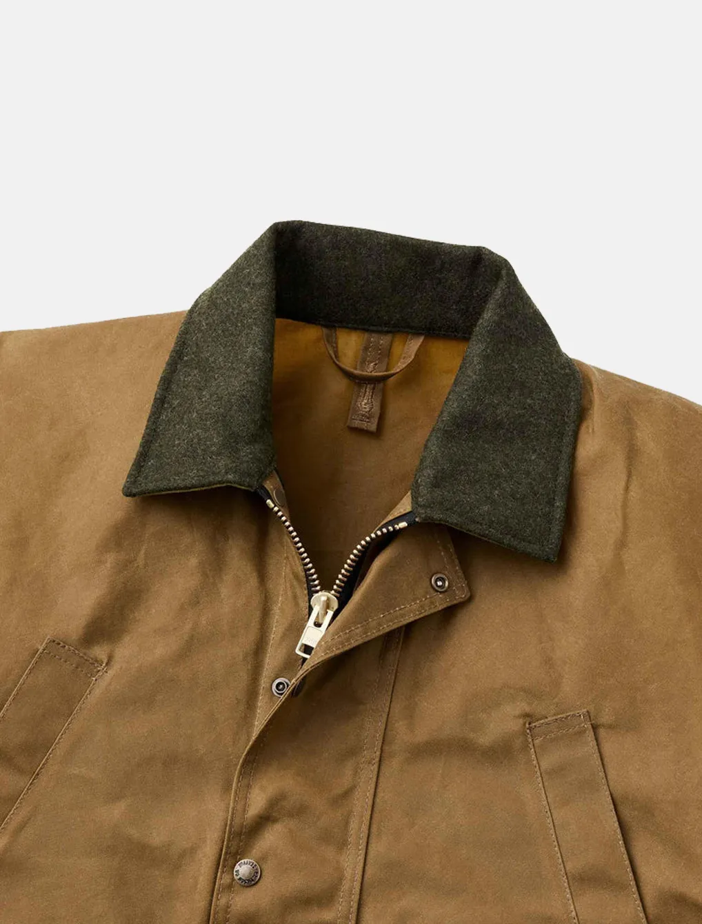 Filson Tin Cloth Field Jacket Dark Tan