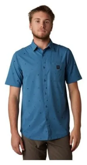 Fox Ranger Woven Short Sleeve Jersey Slate Blue