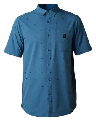 Fox Ranger Woven Short Sleeve Jersey Slate Blue