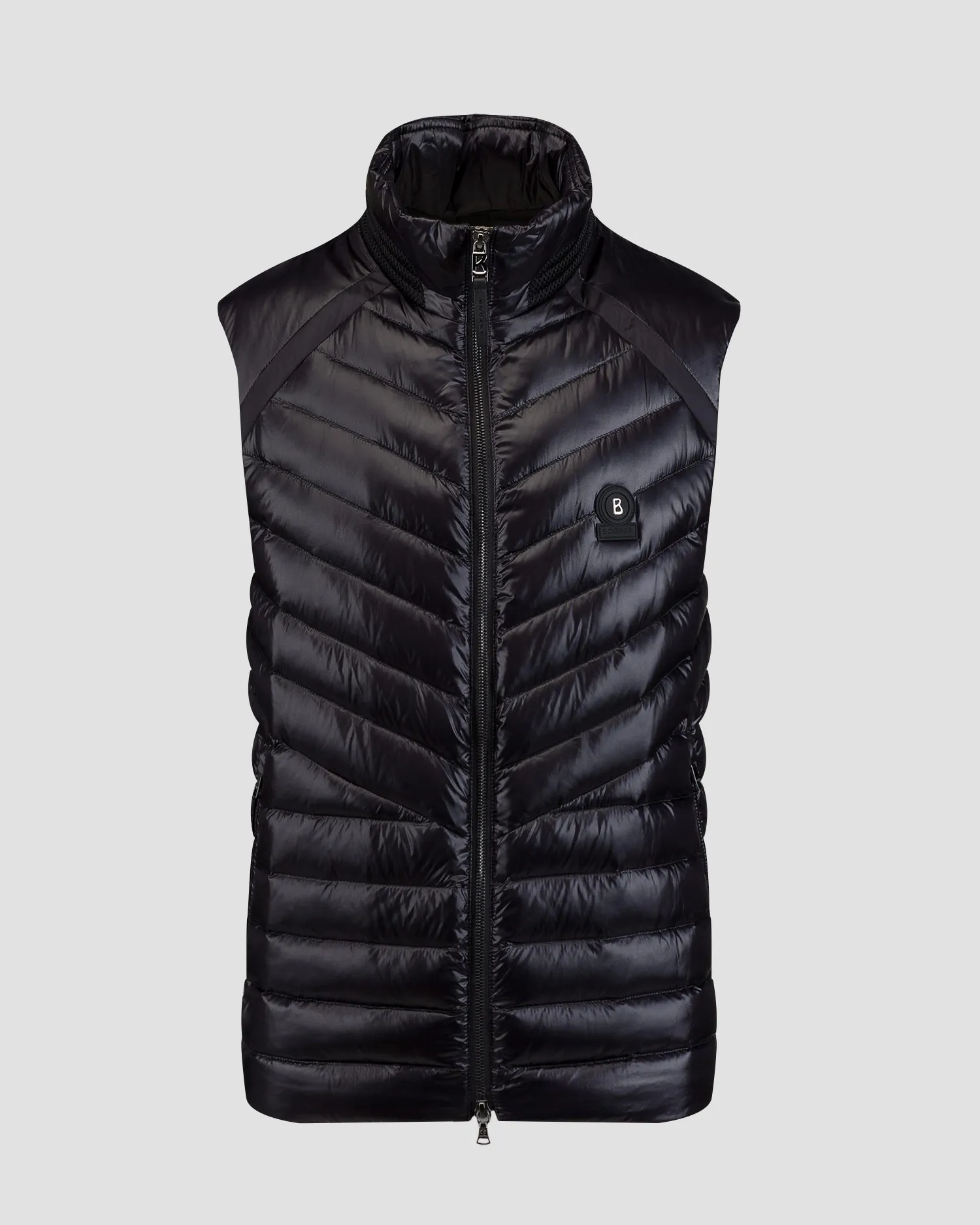 Gilet nero con piumino da uomo BOGNER Lasse-D2 38486549-black