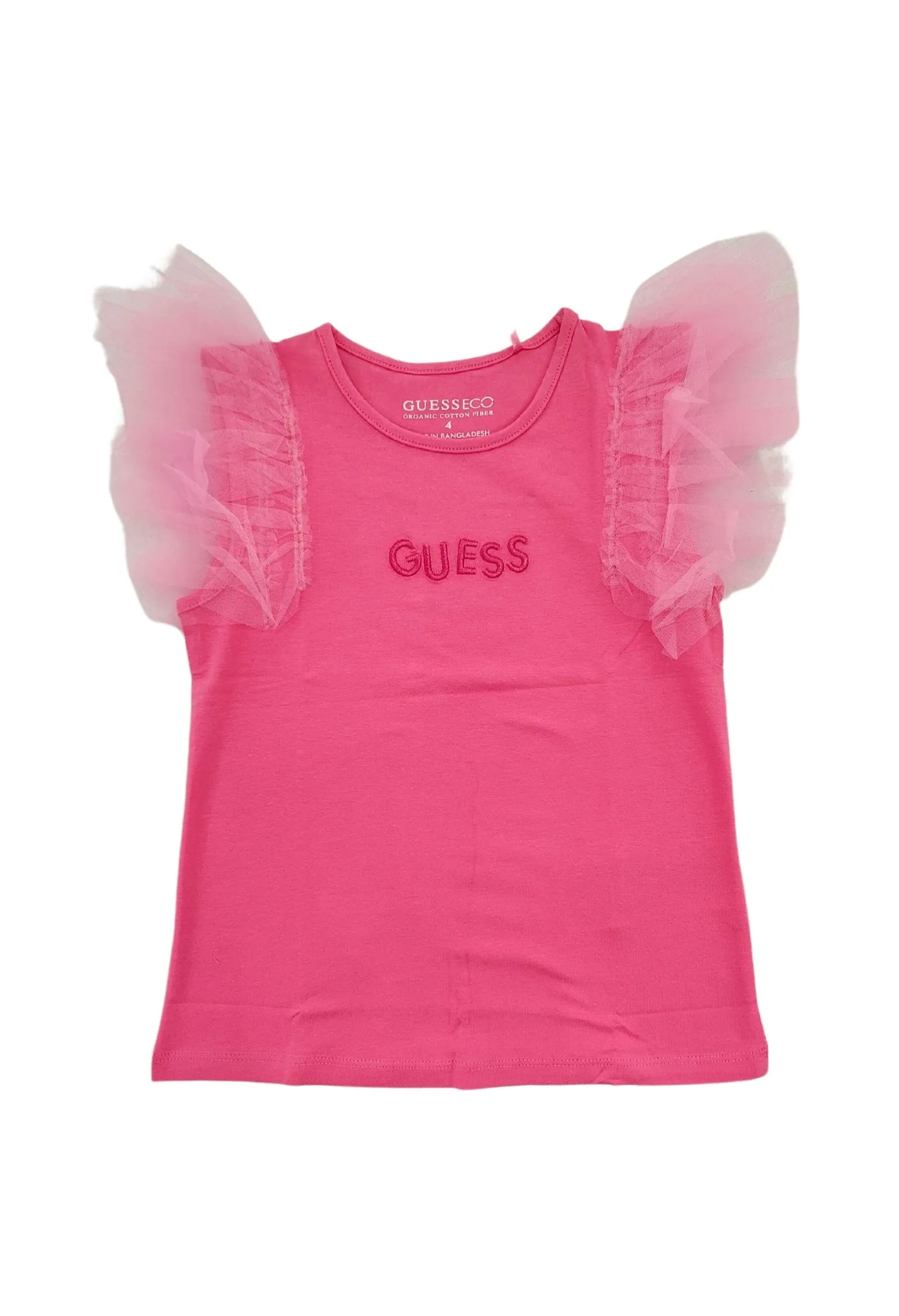 GUESS kids  t-shirt fucsia