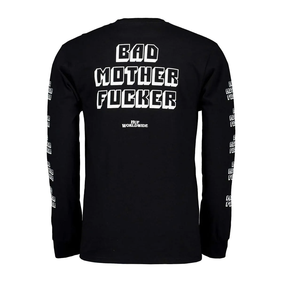      HUF MAGLIA MANICA LUNGA BAD MOTHER FUCKER PULP FICTION  