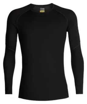 Icebreaker 150 Zone Crewe Long Sleeve Jersey Black