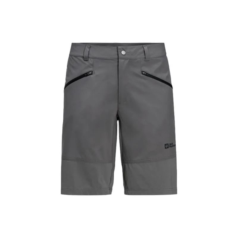 JACK WOLSKINS Pantaloncini da trekking alpino (Slate) Uomo