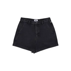 jeans corto donna baby lamb denim short DUSTY BLACK