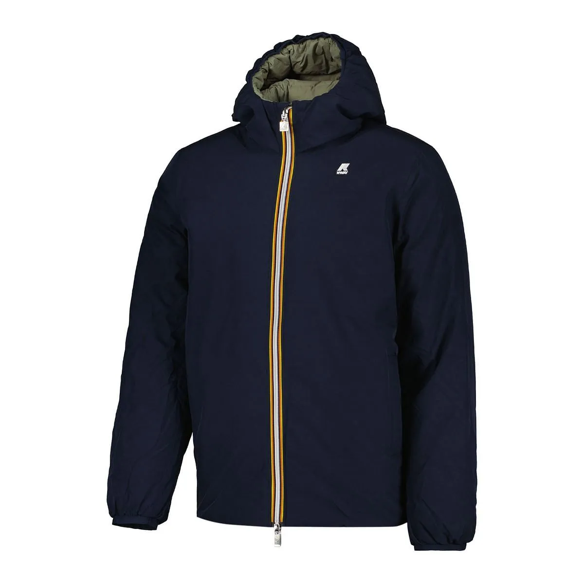      K-WAY PIUMINO CON CAPPUCCIO JACK ECO STRETCH THERMO DOUBLE  