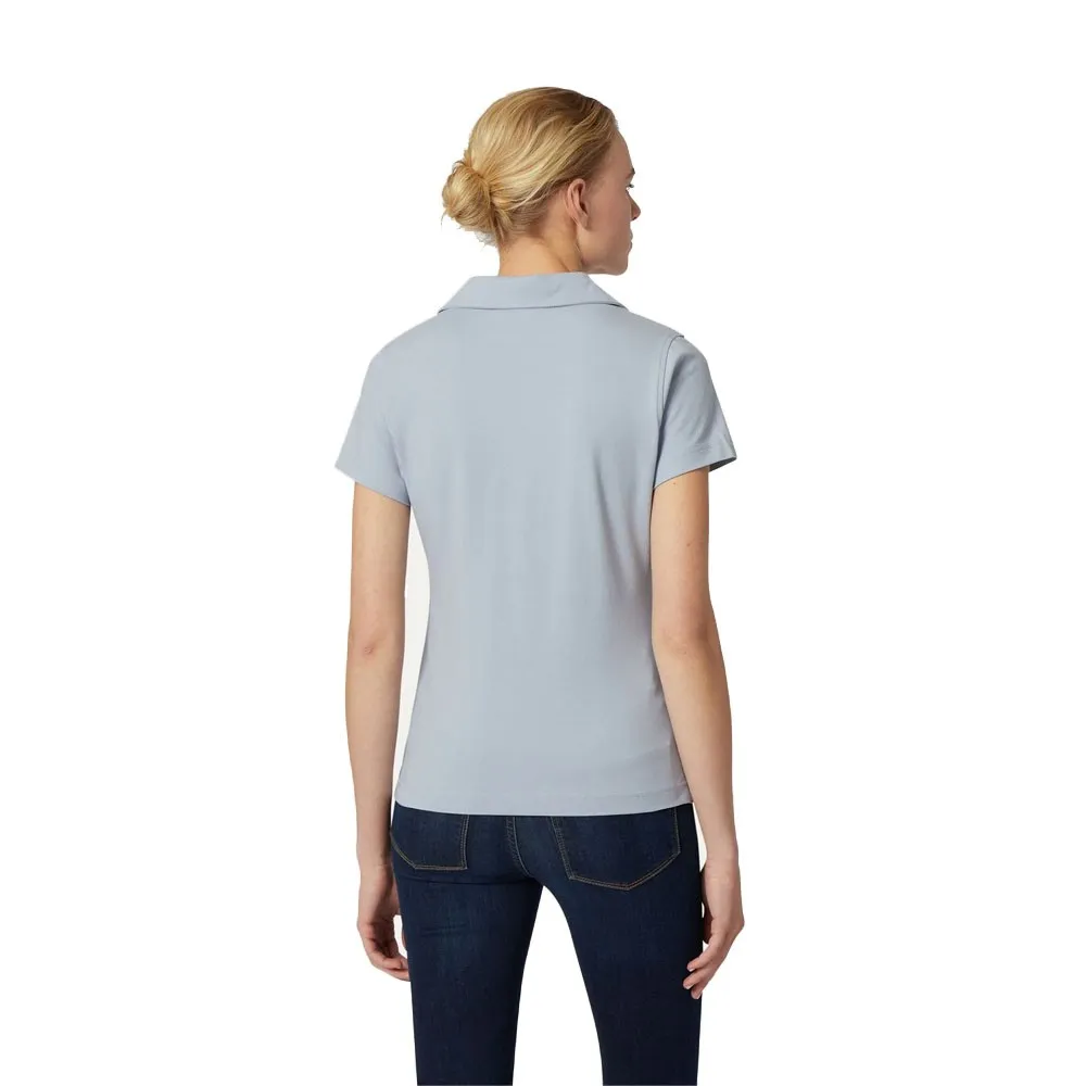 K-Way Polo Maglia Charlette Azzurro Donna