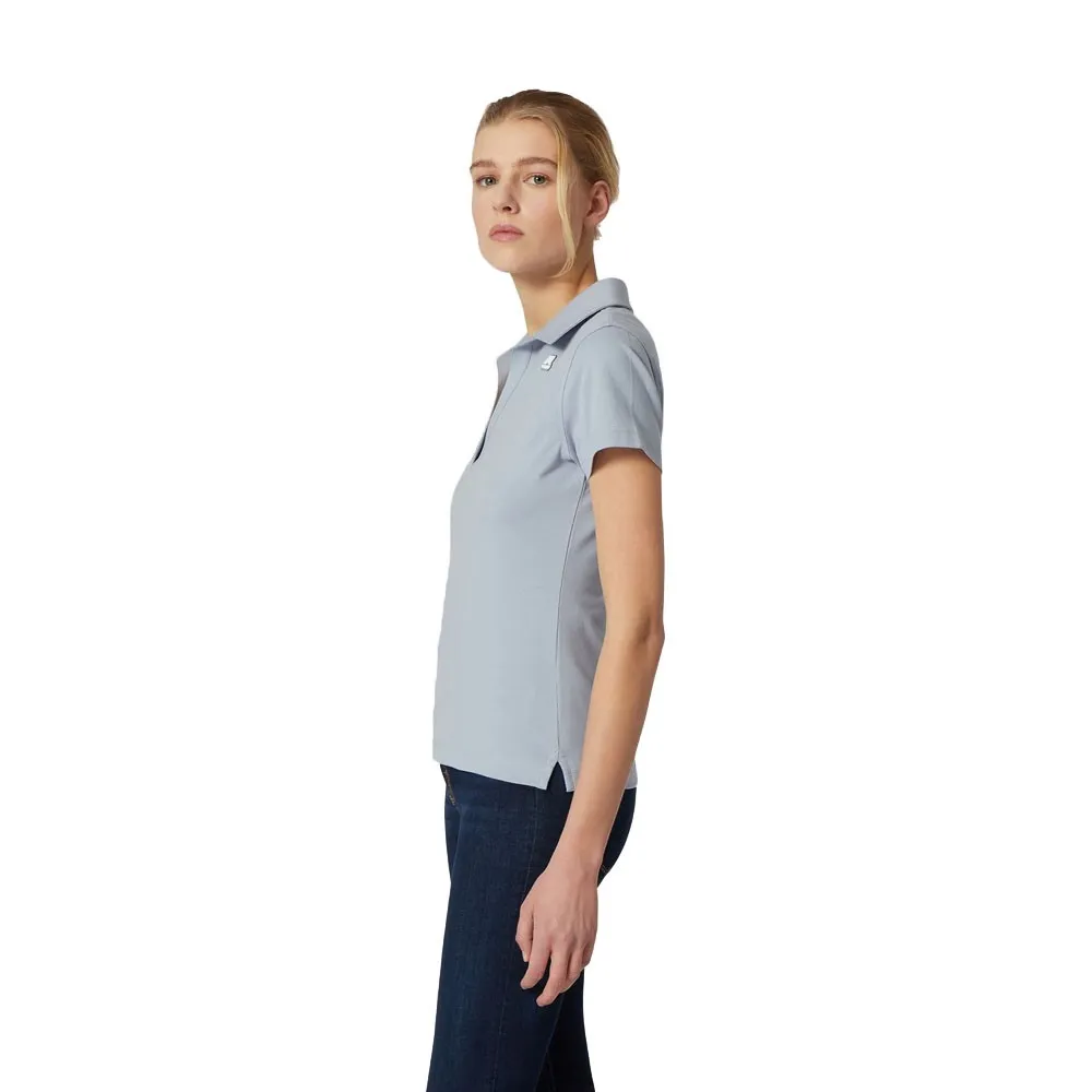 K-Way Polo Maglia Charlette Azzurro Donna