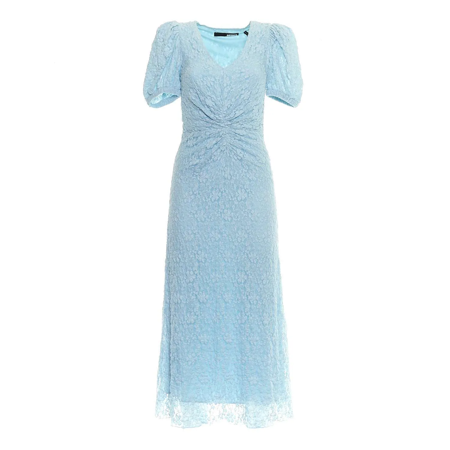 Lace Puff Sleeve Dress