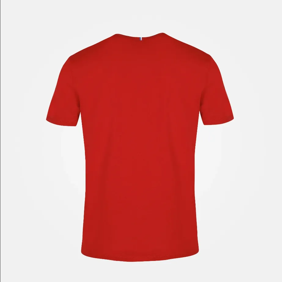 Le Coq Sportif Short Sleeve T-shirt 2120203 pur rouge