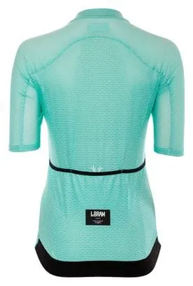 LeBram Turini Maglia Donna Maniche Corte Verde Acqua