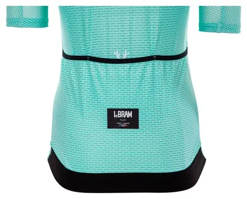 LeBram Turini Maglia Donna Maniche Corte Verde Acqua