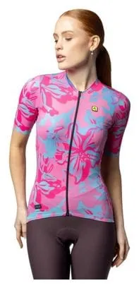 Maglia a manica corta Alé Honolulu Pink Donna